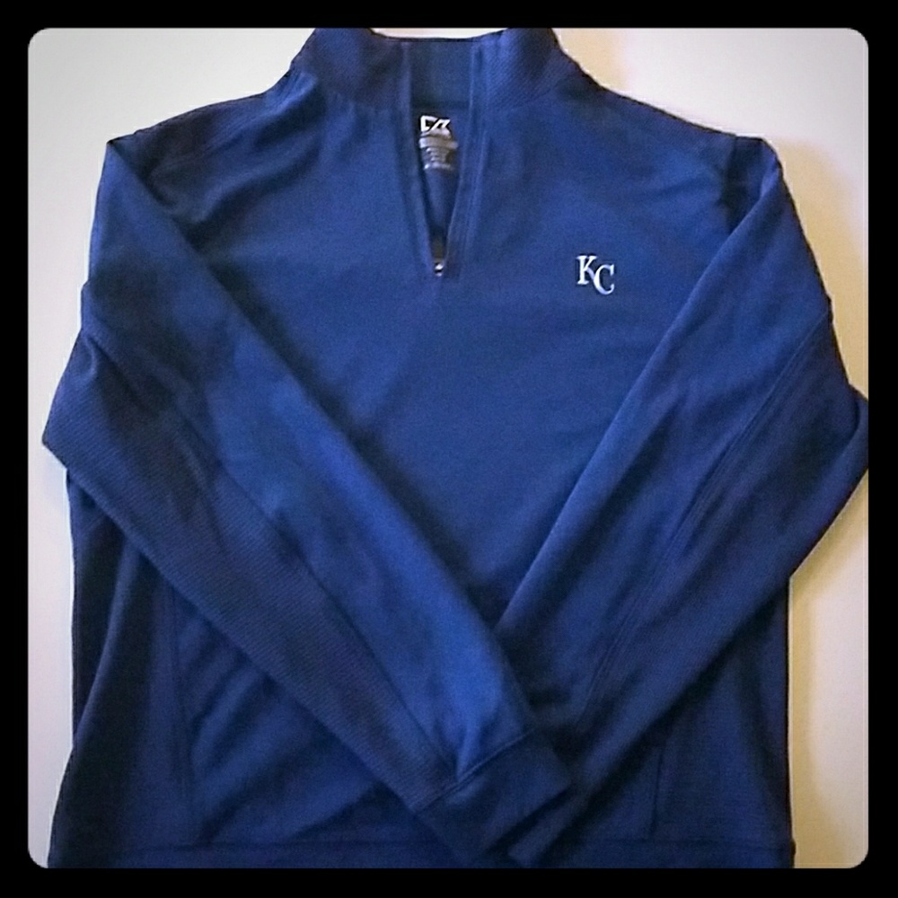 Men's, Kansas City Royals Half Zip Pull Over